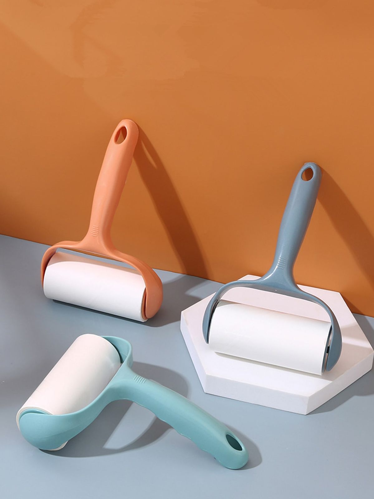 Reusable lint roller+9 rollers